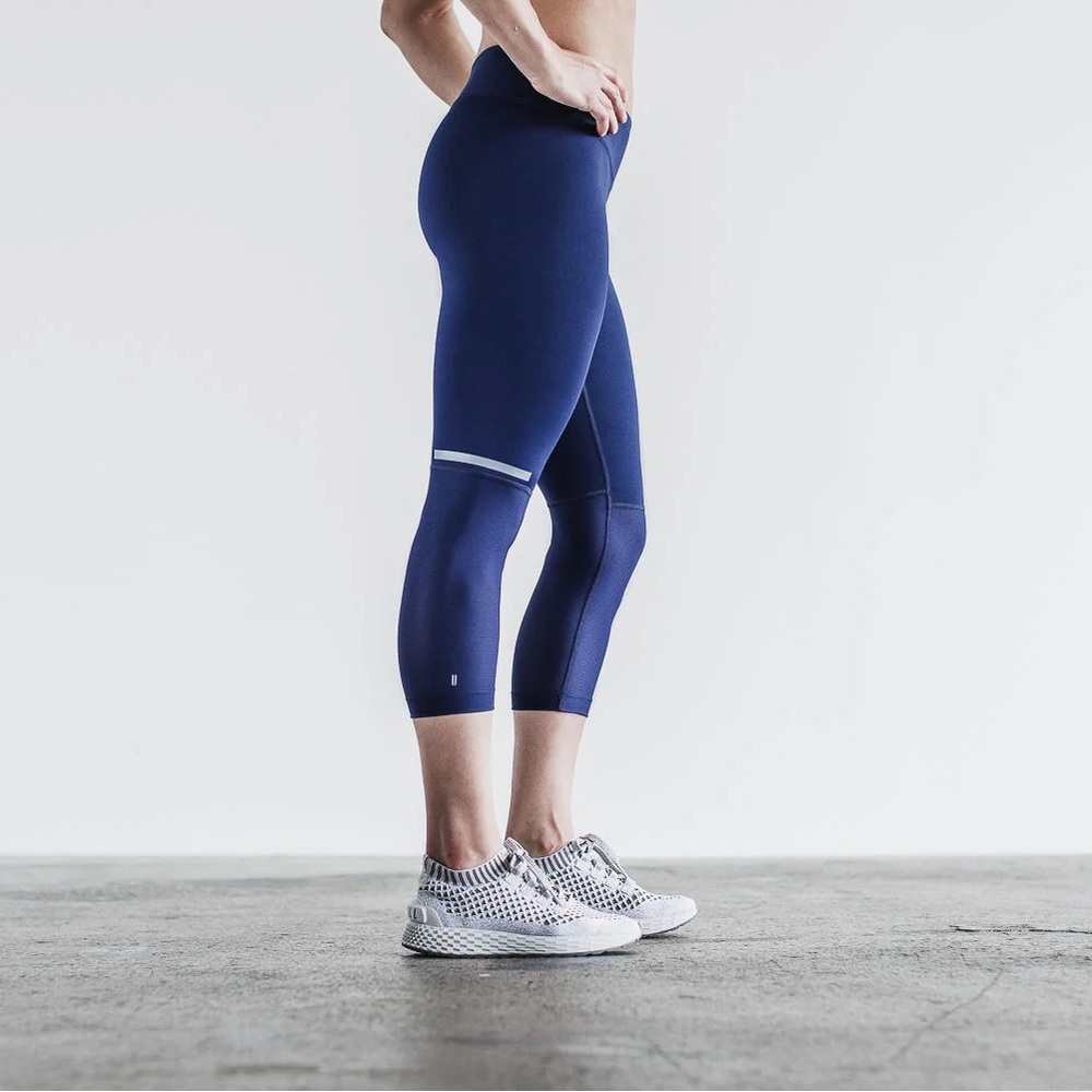 NoBull Women’s Navy Medium Pace Tight 21”